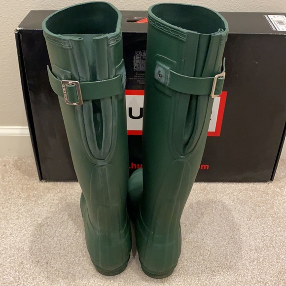 Hunter tall adjustable back rain boots - Picture 6 of 10